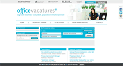 Desktop Screenshot of officevacatures.nl